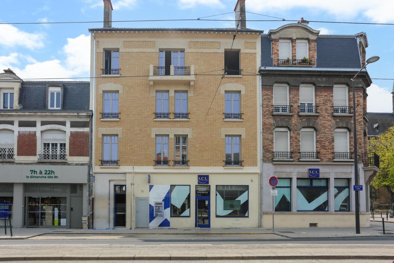 Love Avenue 51 - Studio Proche Du Centre 兰斯 外观 照片